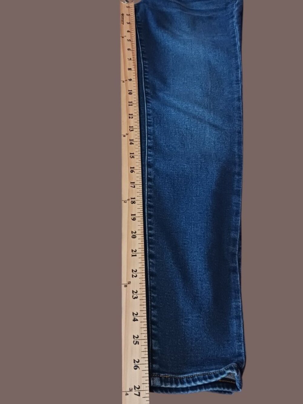 J.Crew Womens 9" Mid-Rise Skinny Jeans Womens Medium Wash Blue Denim Size 28 - Picture 6 of 8